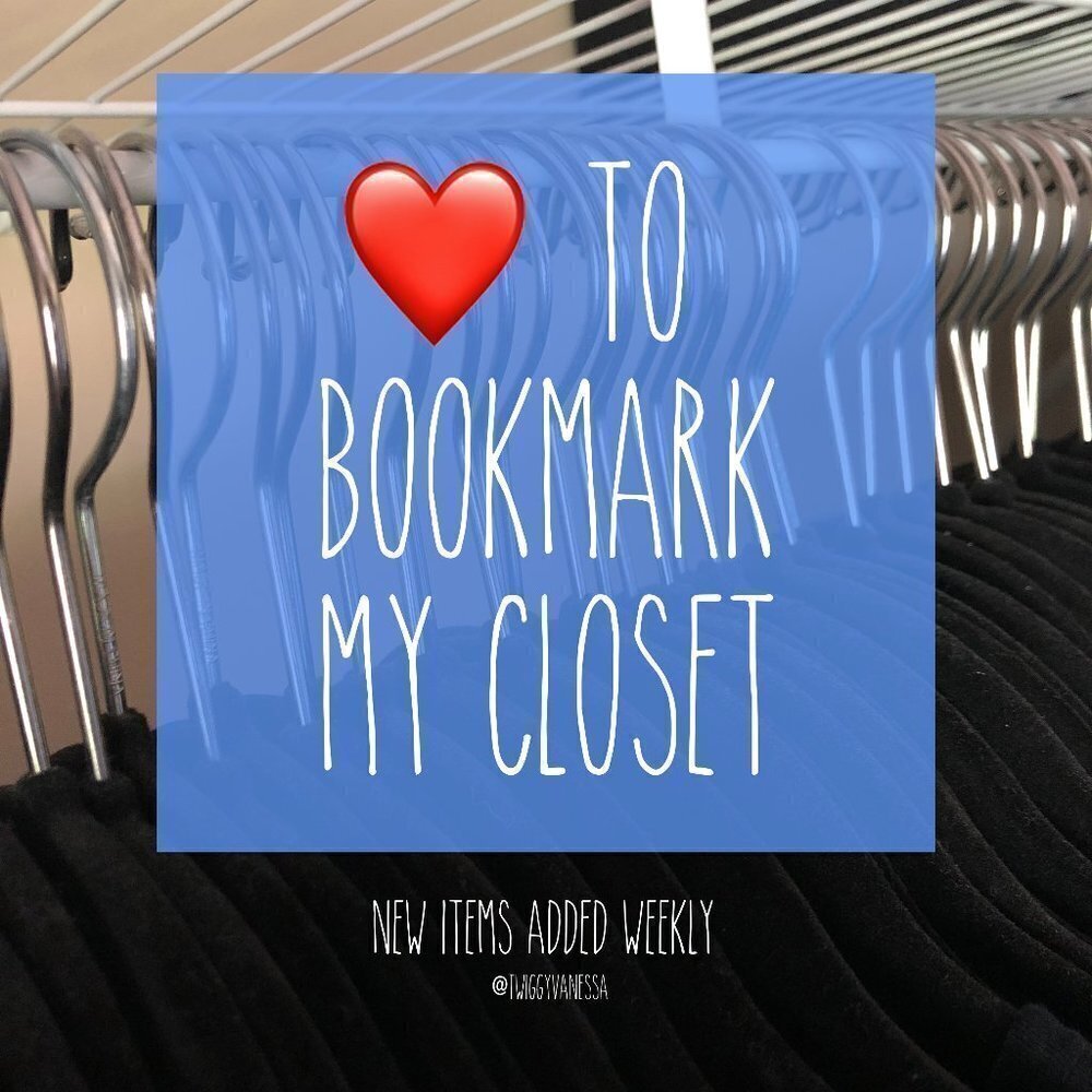BOOKMARK My Closet!